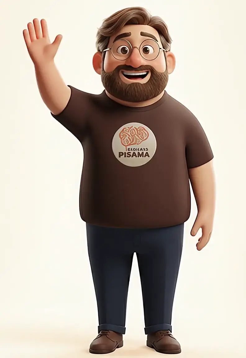 Leo, el asistente virtual de Espacio Pisama saludando
